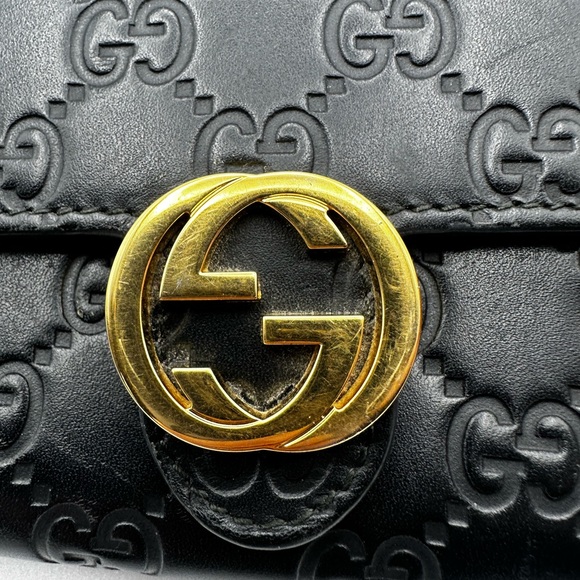 Authentic GUCCI Guccissima Signature Icon Continental Wallet - Picture 13 of 14